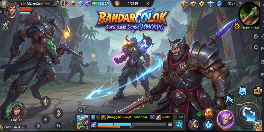 Tampilan gameplay mendebarkan di dunia BANDARCOLOK.