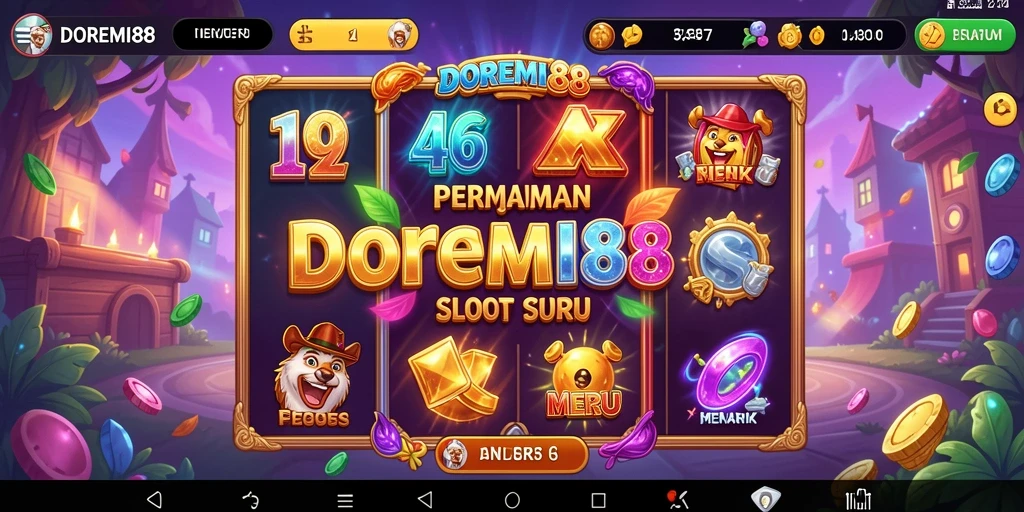 Tampilan screenshot DOREMI88 menampilkan pengalaman permainan slot yang menarik.
