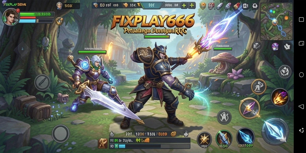 Gameplay seru FIXPLAY666 dengan pertarungan epik di dunia fantasi.