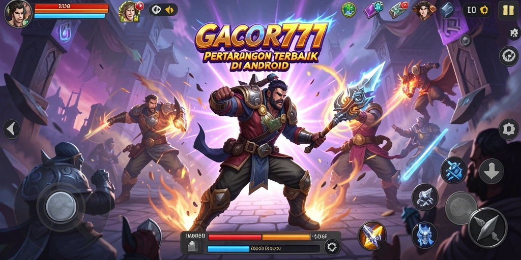 Tampilan gameplay menegangkan di GACOR777.