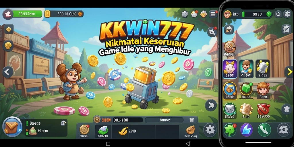 Screenshot dari gameplay <strong>KKWIN777</strong> yang menunjukkan keseruan game Idle.