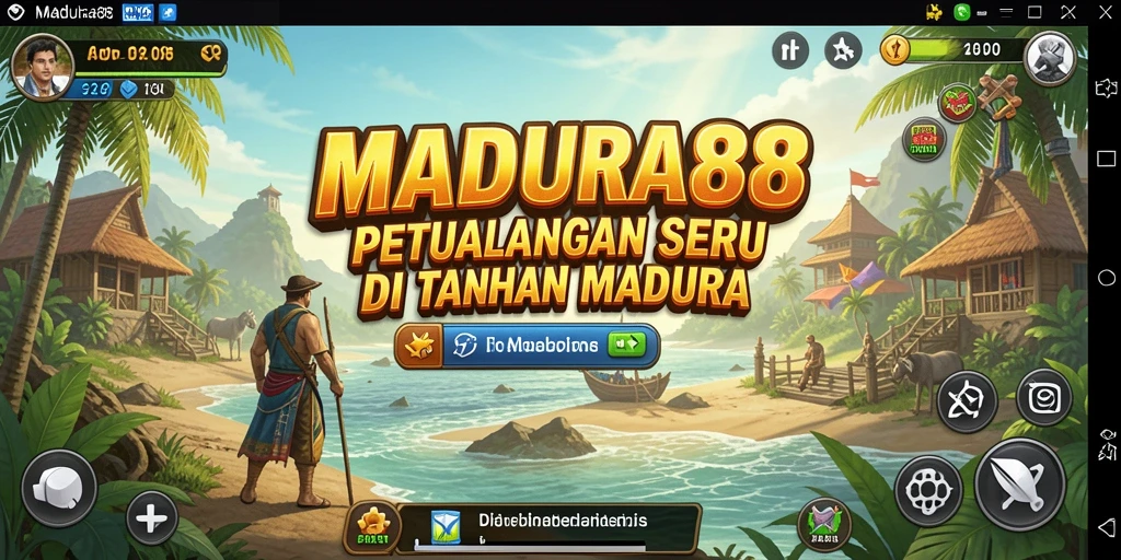 Gameplay seru MADURA88 dengan aksi petualangan yang mendebarkan.