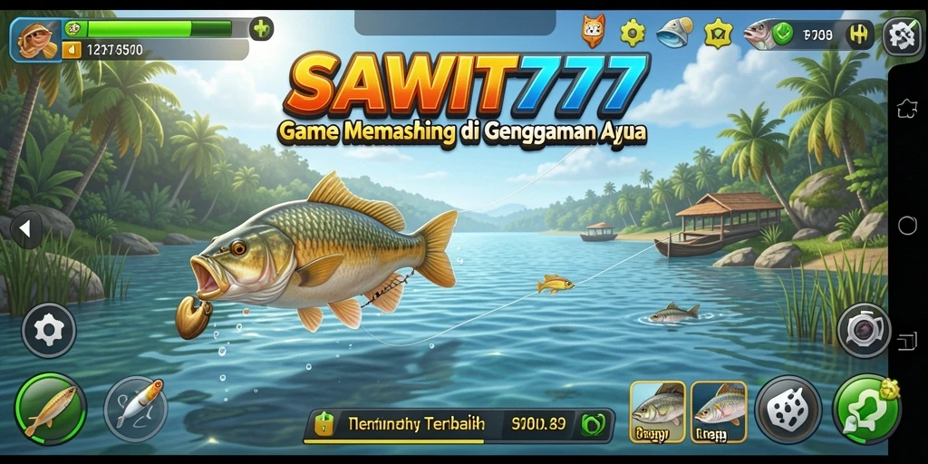 Tangkapan ikan yang menakjubkan dalam permainan SAWIT777.