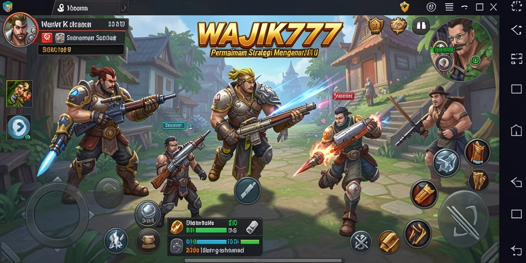 Tampilan gameplay menarik dan menantang dari WAJIK777.